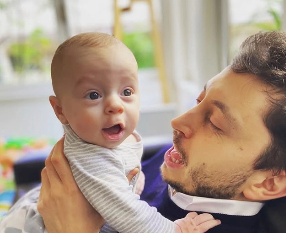 IVAN, UN PAPA FELIZ. (FOTO INSTAGRAM PERSONAL DE IVAN SCHARGRODSKY)