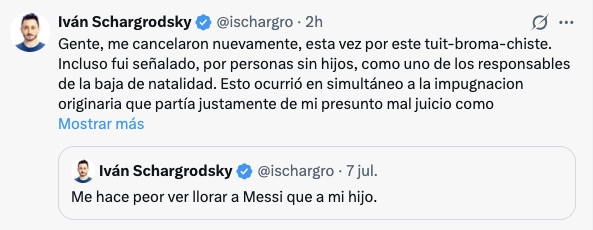 LO QUE DIJO IVAN SCHARGRODSKY, Y LO QUE SUFRIO.