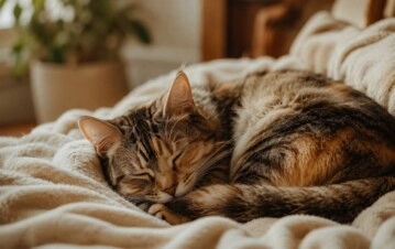 Por qué los gatos ronronean cuando duermen