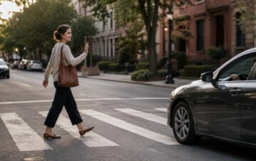 Qué dice la psicología sobre las personas que saludan a los autos que les dejan cruzar la calle
