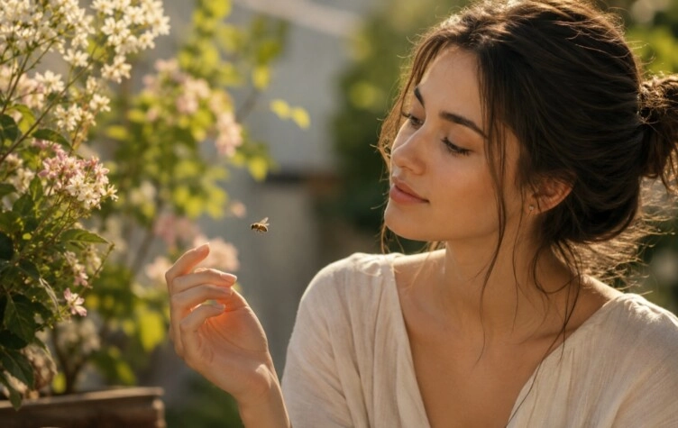 Qué significa que una abeja se acerque a vos, según las creencias populares