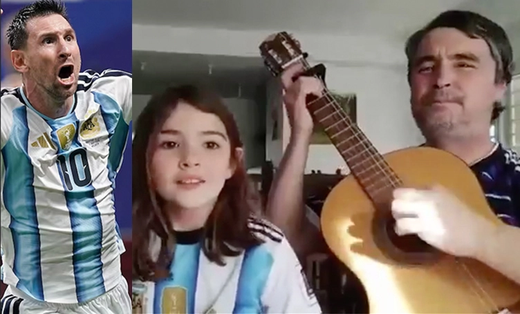 El payador que canta quiero robarle un gol al ladrón
