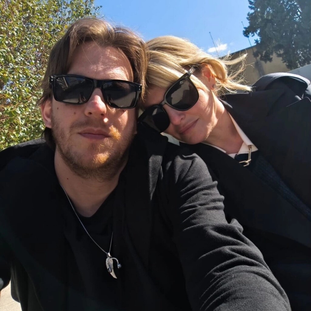 Romina Manguel con su pareja. (Instagram)