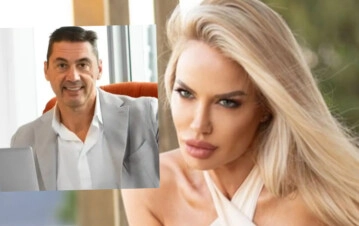 Luciana Salazar de novia con el Elon Musk Argentino