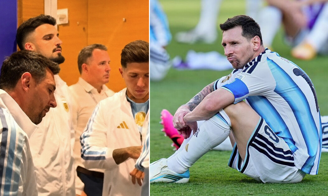 Se supo lo que pasó en el vestuario de Argentina entre los jugadores y la polémica que estalló en la arenga de Messi: "Estaban muy calientes"