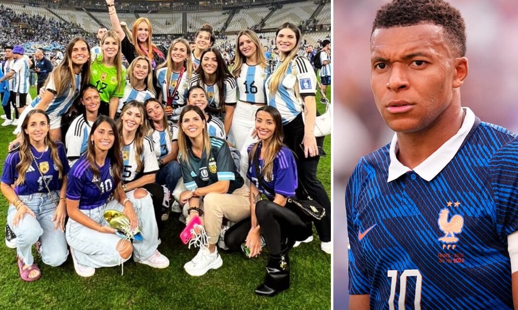 Las esposas de la Selección Argentina destrozaron a Kylian Mbappé: “Chorro”