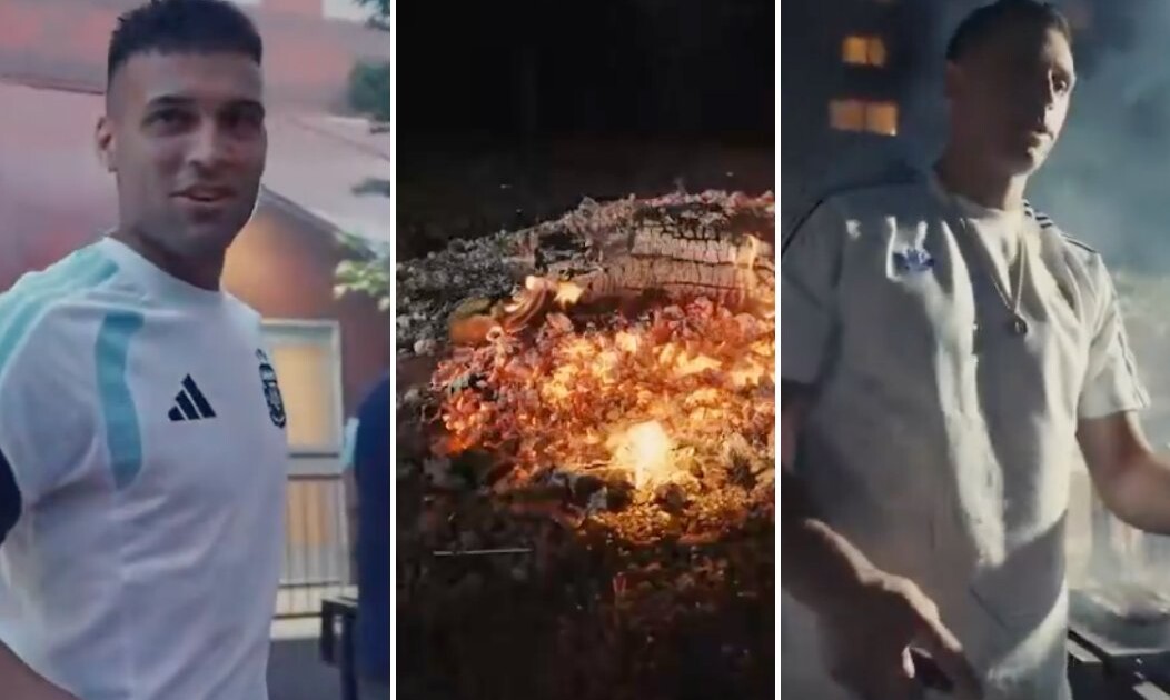 Así fue el último ritual de la Selección Argentina antes de la final del Mundial