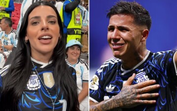¡Se hartó! Valentina Cervantes destrozó a una fan que la atacó con Enzo Fernández por sus dichos sobre Inglaterra: “Cerrá la boca”