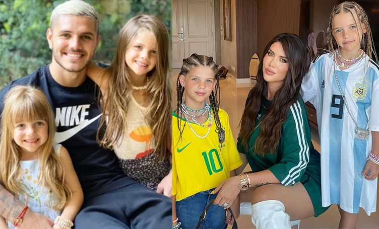 revelan el dato más dramático de las hijas de Wanda Nara y Mauro Icardi