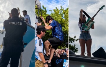 ¡Como piojo por tirante! Ciro Martínez se escapó de la Policía y dejó a su novia sola en pleno Mundial: el escandaloso video