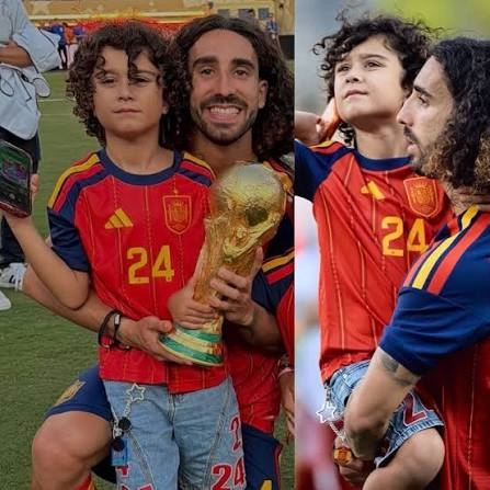 MARC CUCURELLA CON SU HIJO BENITO, DIAGNOSTICADO CON TEA. DA TODO POR EL.