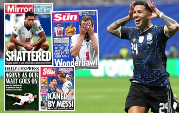 Así sufren los ingleses