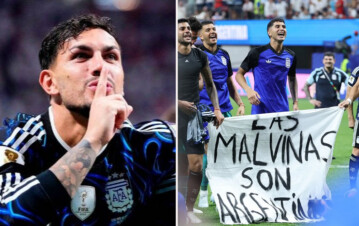 Leandro Paredes gritó lo que todo el país piensa de Inglaterra: "Las Malvinas son argentinas"