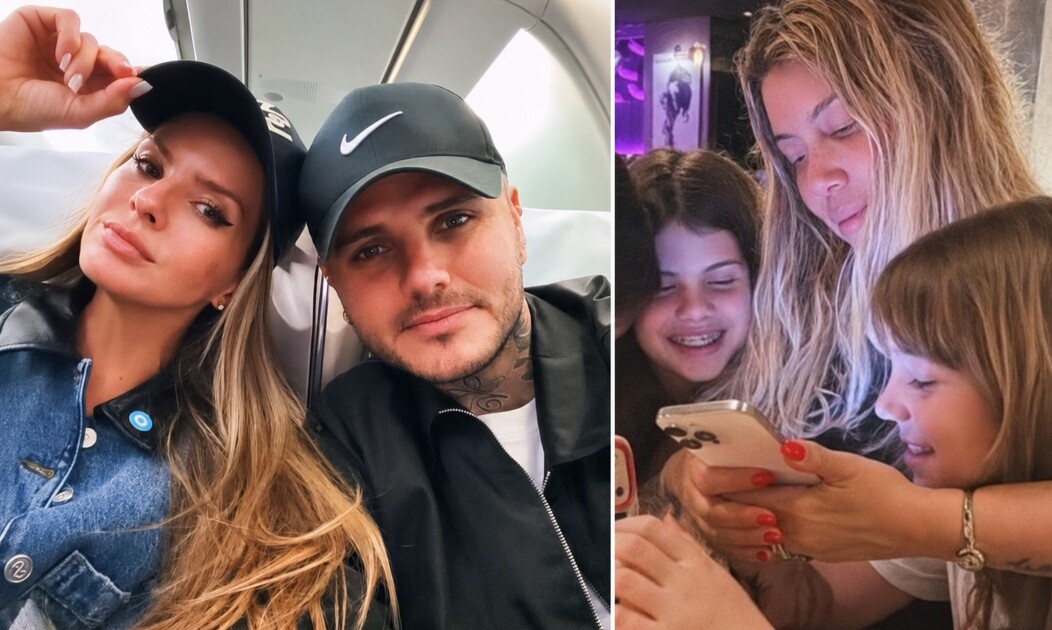 Mauro Icardi y la China Suárez, a pura provocación en Italia mientras las hijas de Wanda Nara lloran para volver a la Argentina