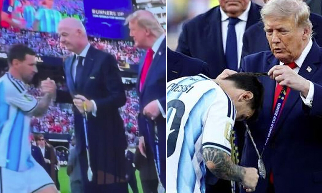 El incómodo momento de Messi con Donald Trump al tener que saludarlo: qué pasó con la Pulga y por qué tuvo ese gesto