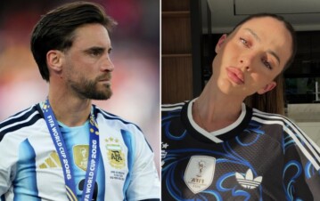 Después de encender la polémica sobre lo que pasó en la final contra España, la mujer de Nicolás Tagliafico se pronunció: qué hizo Caro Calvagni