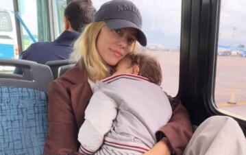 El difícil momento de Nicole Neumann con su bebé en un avión: “Me lo hicieron sacar”