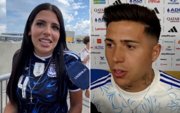 Después de eliminar a Inglaterra, Enzo Fernández enfrentó la polémica infernal que se armó con Valentina Cervantes: “En casa nos…”