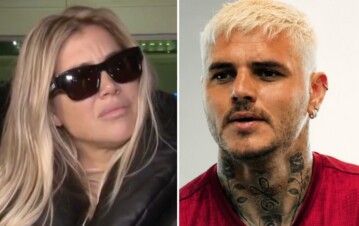 Con sus hijas desesperadas y en crisis en Italia, Wanda Nara y Mauro Icardi se dijeron de todo y el drama escaló a un nivel imposible: "La señora se hace la..."