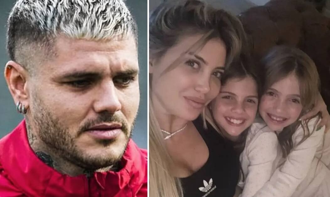 Mauro Icardi vive sus horas más dramáticas por sus hijas con Wanda Nara y se teme lo peor
