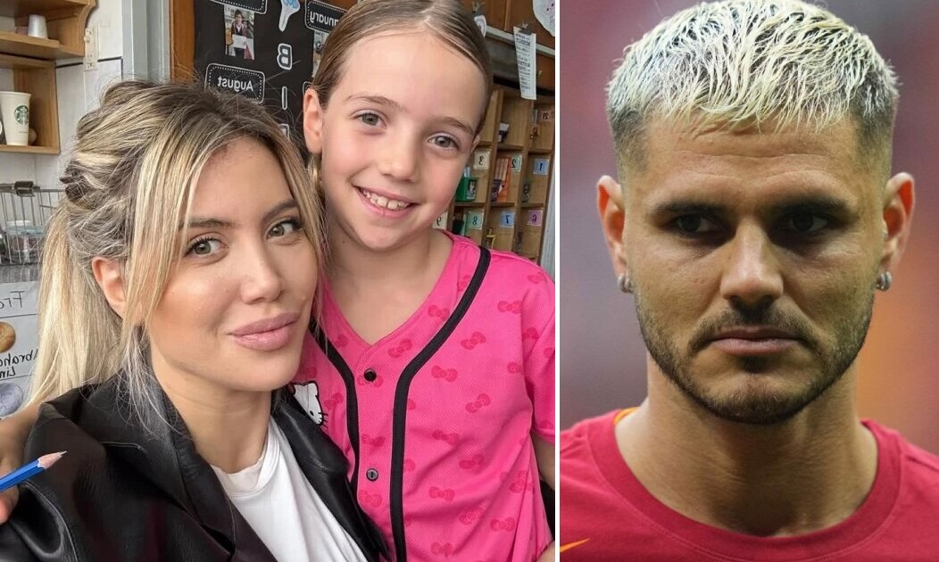 Wanda Nara usó a una de sus hijas para atacar a Mauro Icardi tras el escandaloso robo en Italia