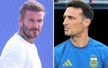 ¡Con la sangre en el ojo! La pelea de Scaloni y Beckham que dio la vuelta al mundo: los tuvieron que separar y se llenaron de insultos