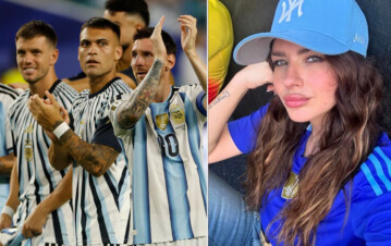 ¡Qué lío armaste China! En medio del escándalo de traiciones de Icardi con Yanina Latorre, apareció para festejar por Argentina y se armó