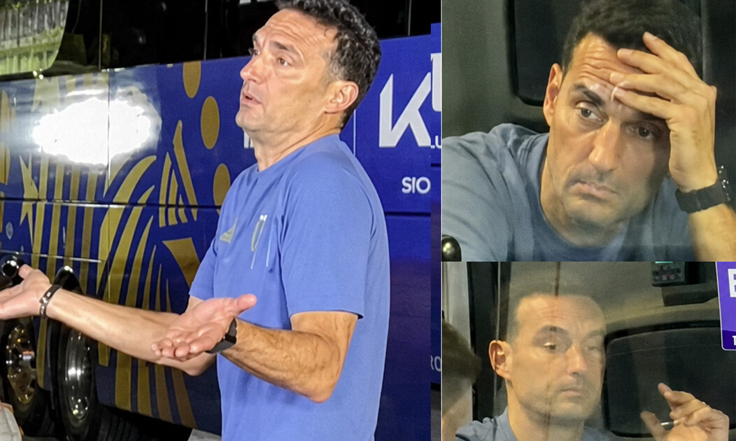 Scaloni le gritó y retó a los jugadores de Argentina y todo quedó grabado: la reacción de Messi al presenciar ese momento