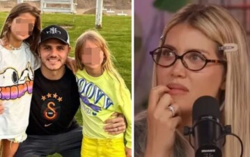 Alarmante información sobre las hijas de Mauro Icardi y el tremendo video del horror: "Gritando, llorando, peleando con Wanda Nara y..."
