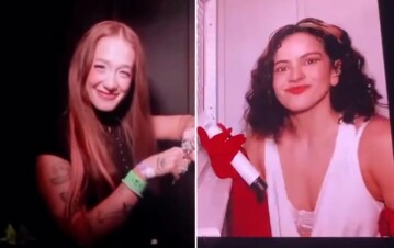 Ángela Torres se confesó en el recital de Rosalía y prendió fuego a un famoso ex novio: “Me hizo perderme a mí misma”