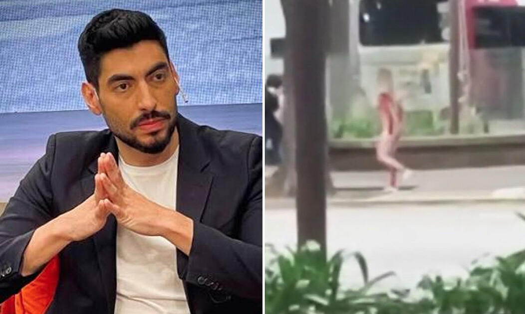 Así encontró la policía a Facundo Moyano mientras corría a su novia desnuda por la calle, bajo efectos de consumo: "Estaba desesperado y tratando de..."