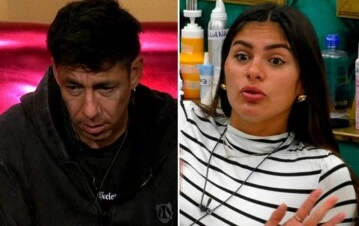 Brian Sarmiento Luana Gran Hermano (Captura TV).