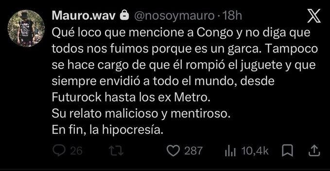 LOS EX COMPAÑEROS DE CANCELA, EN SU CONTRA.