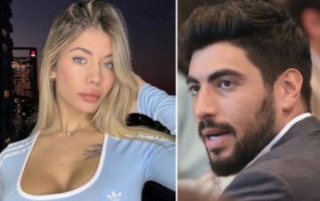 Ex de L-Gante y vinculada con Enzo Fernández: quién es Candela, la novia de Facundo Moyano que escapó desnuda de su casa y lo acusó de agredirla