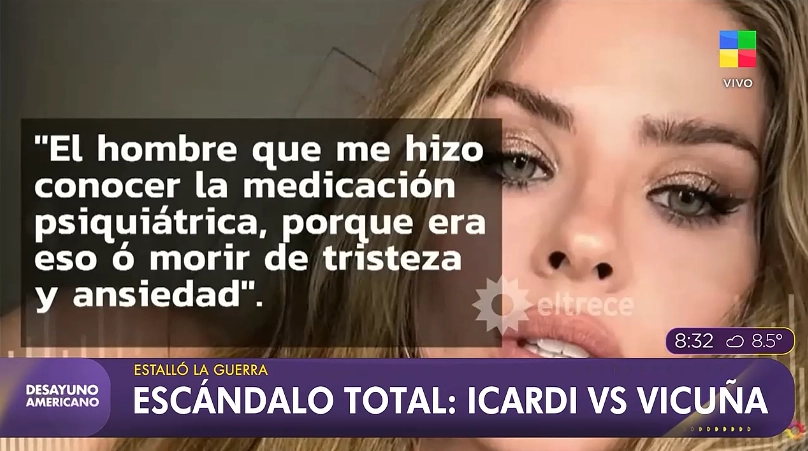 El fuerte posteo de la China Suárez contra Vicuña