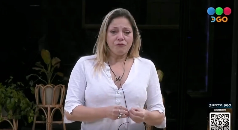 Tamara Paganini se disculpó frente a cámara tras su fuerte descargo. Foto: Captura. 