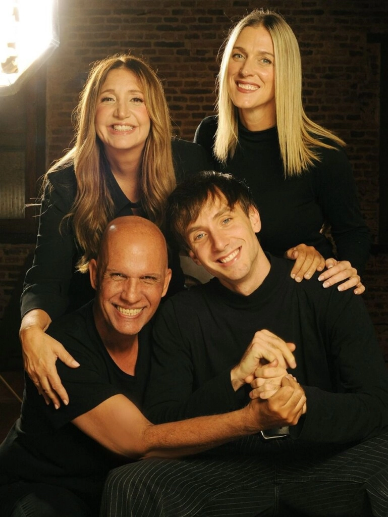 Carla Calabrese, Gabriel Machado, Iñaki Aldao y Mela Lenoir.