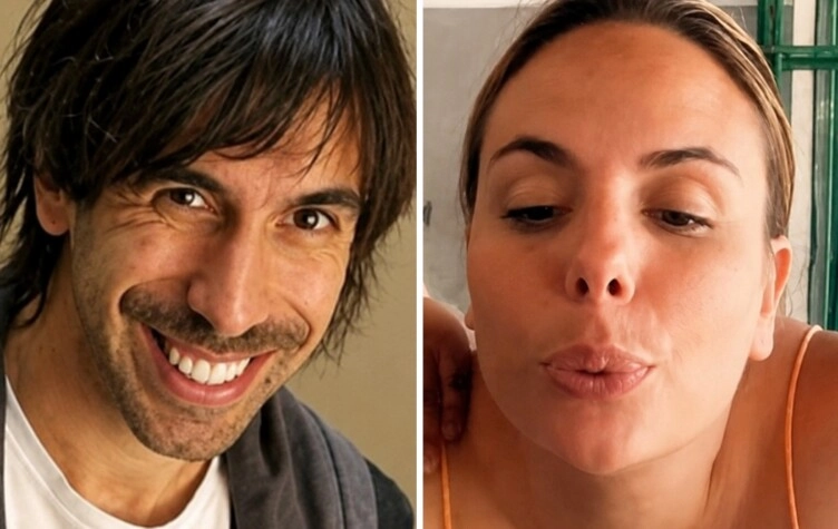 Clemente Cancela y Ludmila Gurchenko.
