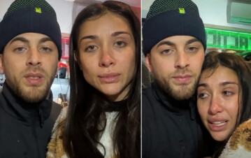 Con un nudo en la garganta, María Becerra hizo un tremendo anuncio junto a su novio J Rei y se quebraron en llanto: "Sufro un montón"
