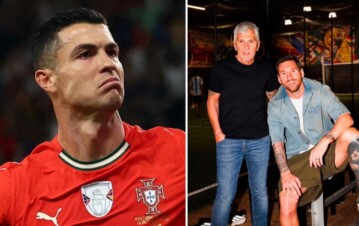 Cristiano Ronaldo se conmovió con Lionel Messi por la muerte de su papá Jorge, y tuvo un gesto enorme con la Pulga