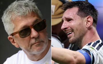 El desgarrador llanto de Lionel por su papá Jorge Messi, fallecido este sábado a los 68 años en Rosario