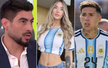 El romance de Enzo Fernández y la actual novia de Facundo Moyano, envuelta en un escándalo: "Cuando él estuvo separado de Valentina Cervantes"