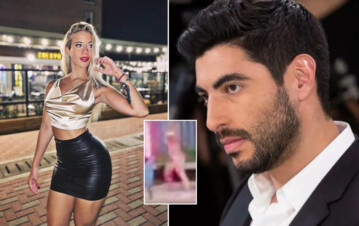 El video de la novia de Facundo Moyano desnuda, mientras el exlegislador la corre por Avenida Libertador: gritos, discusión y un brote vinculado al consumo
