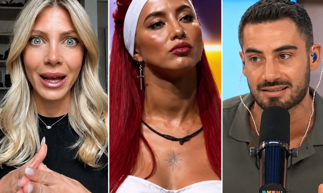 Estalló por los aires el escándalo entre Flor Vigna, Cande Ruggeri y Nico Occhiato por su pasado entre las sábanas: "Las bolas llenas"