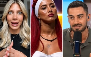 Estalló por los aires el escándalo entre Flor Vigna, Cande Ruggeri y Nico Occhiato por su pasado entre las sábanas Las bolas llenas