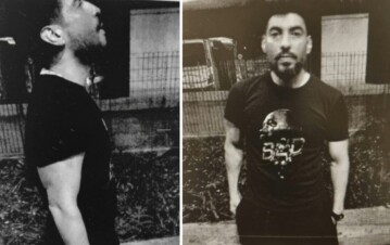 ¡Cómo estaba! Las primeras imágenes de Facundo Moyano detenido después del escándalo de drogas y violencia que protagonizó con su novia