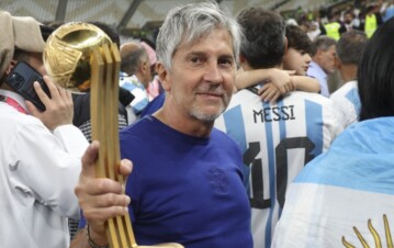 Los emotivos mensajes del mundo fútbol tras la muerte de Jorge Messi, el papá de Leo