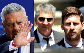 La fuertísima decisión que tomó Chiqui Tapia en la AFA por respeto a Messi, tras la muerte de su papá Jorge