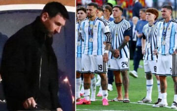 Quiénes son los jugadores de la Selección Argentina que acompañan a Messi en el velatorio de Jorge Messi, su papá