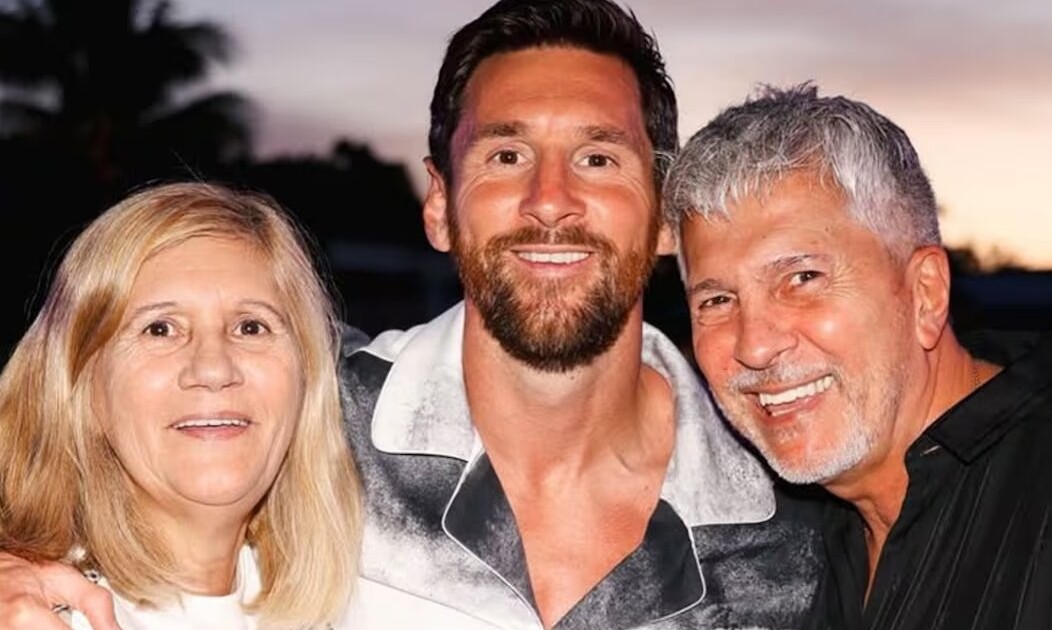 Las fotos de Lionel Messi en el velatorio de su padre, Jorge Messi